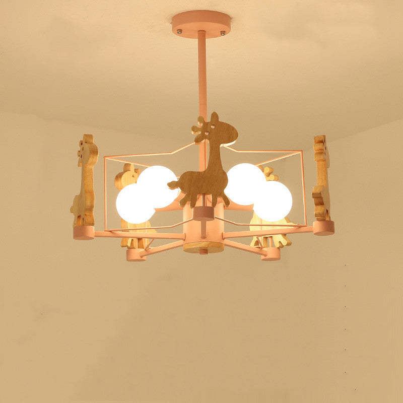 Arisha Giraffes LED Flush Mount Ceiling Light - Letslighting