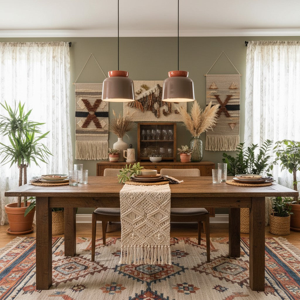 Hues Ceramic Bowl Pendant Light