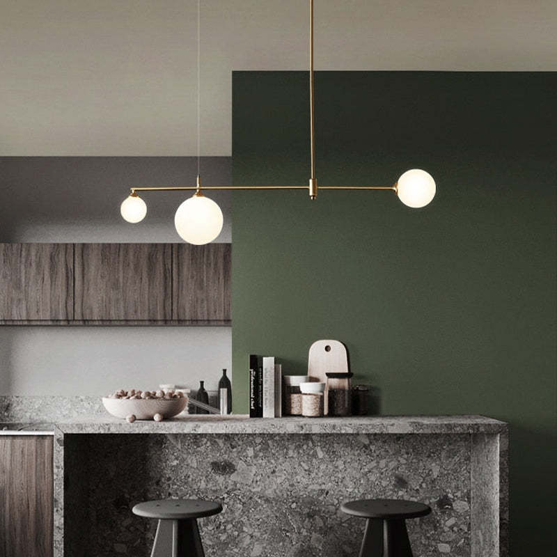 Valentina Modern Bubble Copper Pendant Light