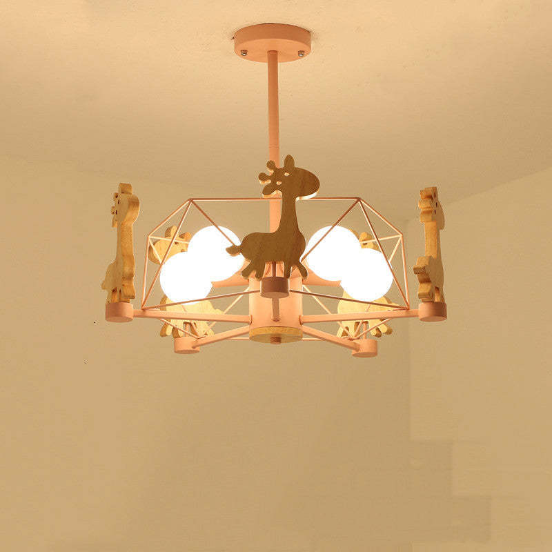 Arisha Giraffes LED Flush Mount Ceiling Light - Letslighting
