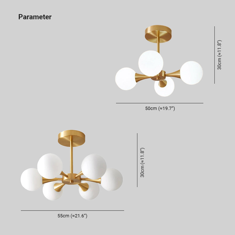 Valentina Pendant Light, & Glass - Letslighting