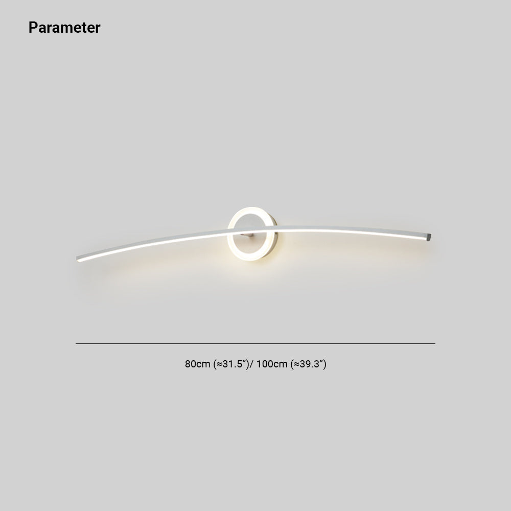 Arisha Modern Linear Metal Wall Lamp