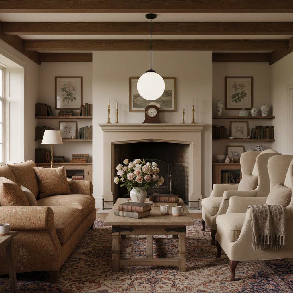 Pearl White Brass Globe Ceiling Light Contemporary