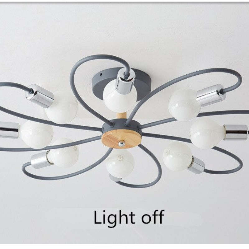 Arisha Elegant Glass Flush Mount Ceiling Light - Letslighting