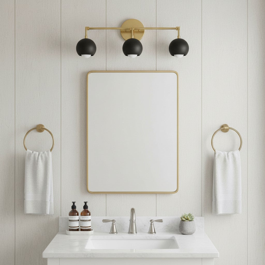 Chroma Globe Wall Sconce Bathroom Light