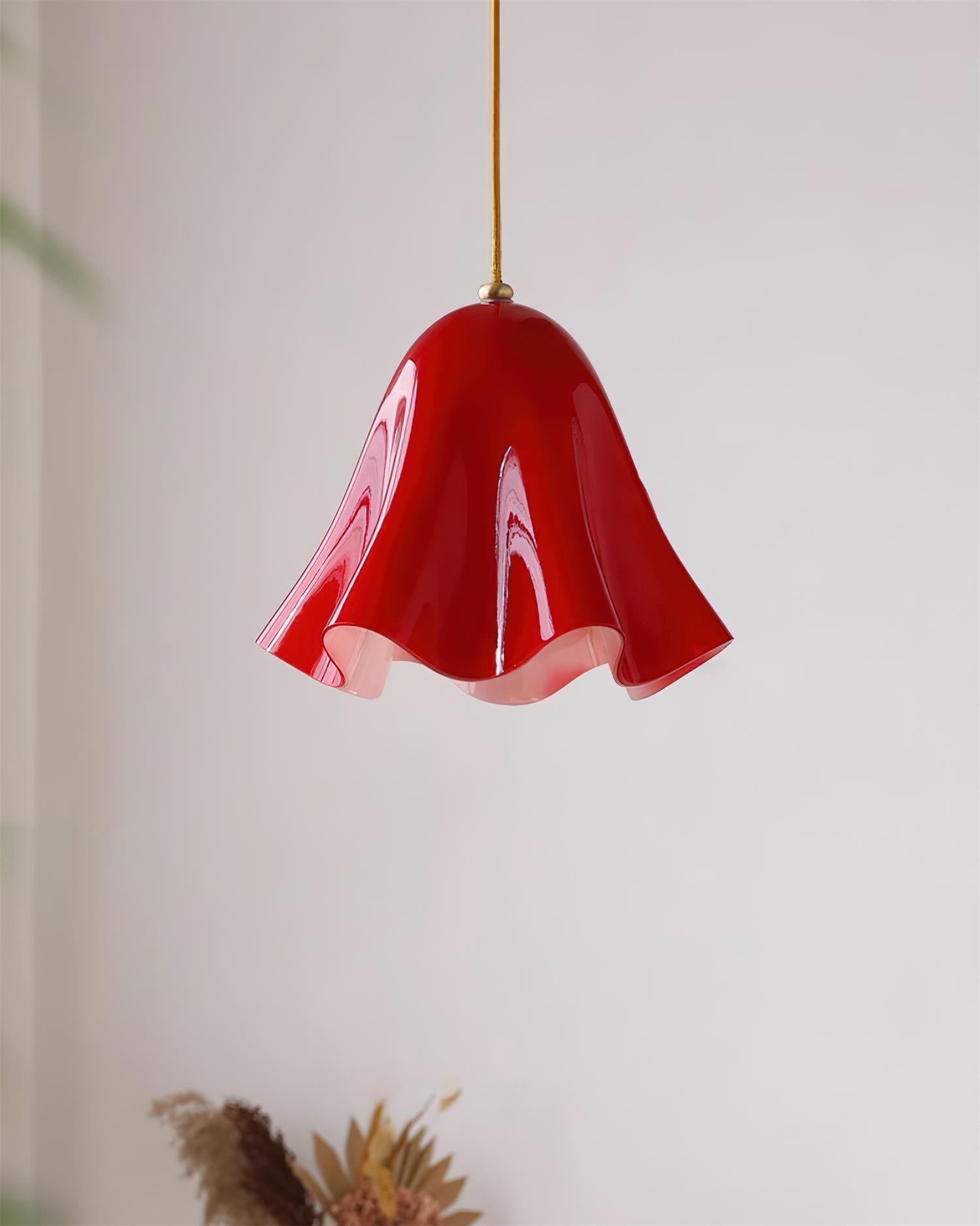 Musa Artistic Glass Modern Bloom Inspired Ceiling Lamp