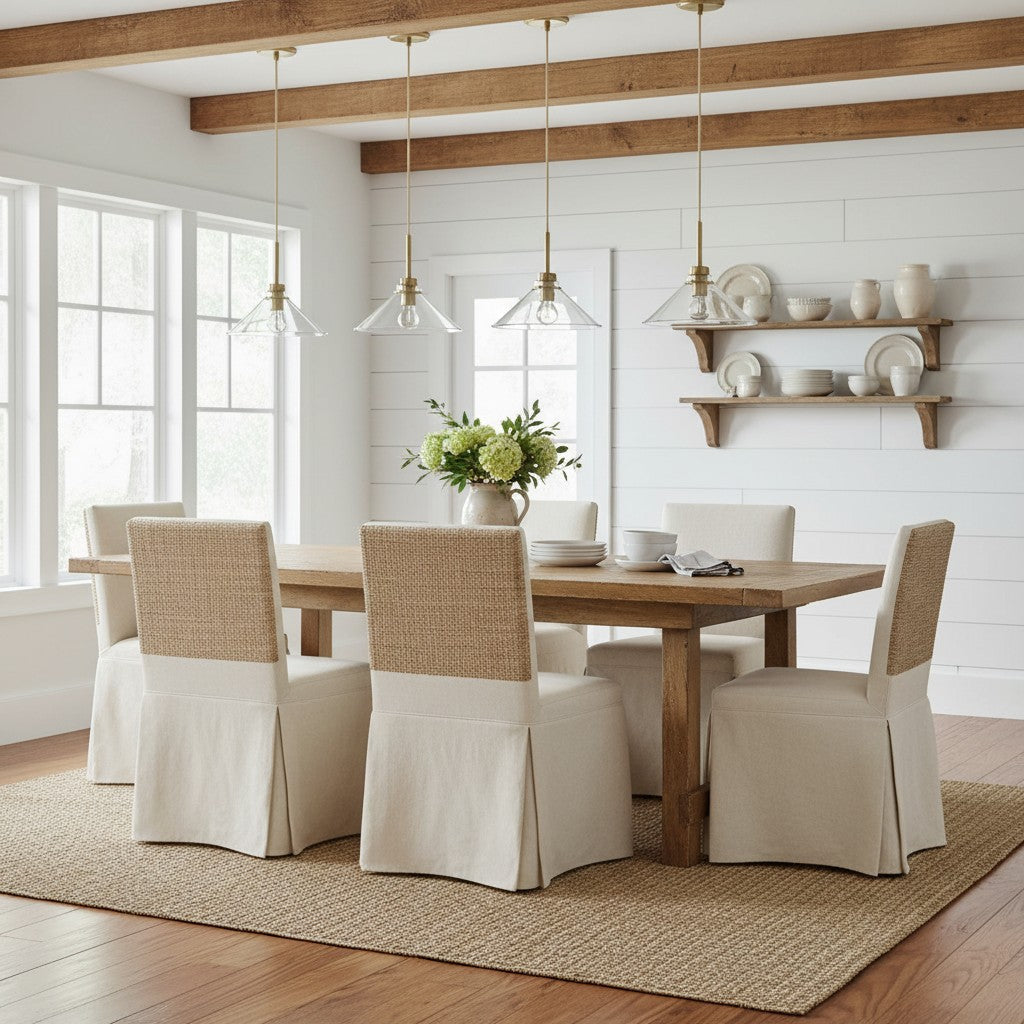 Grange Pendant Light Metal&Glass