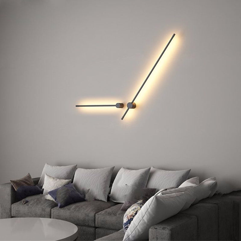 Arisha Minimalist Rotatable Linear LED Outdoor Wall Lamp Corridor Garden