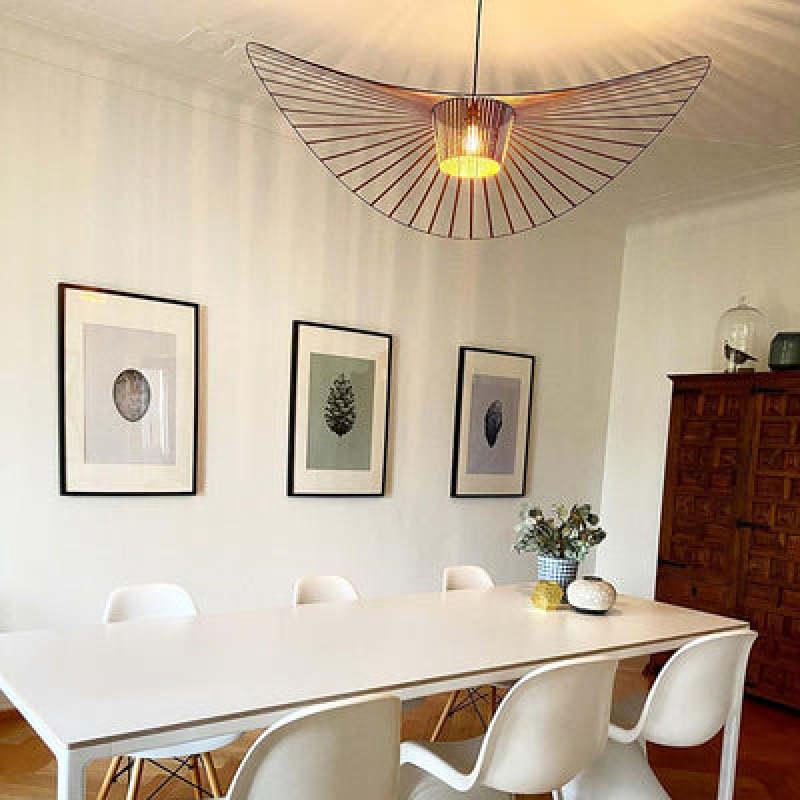 Ritta Modern Flower Fabric Pendant Light - Letslighting