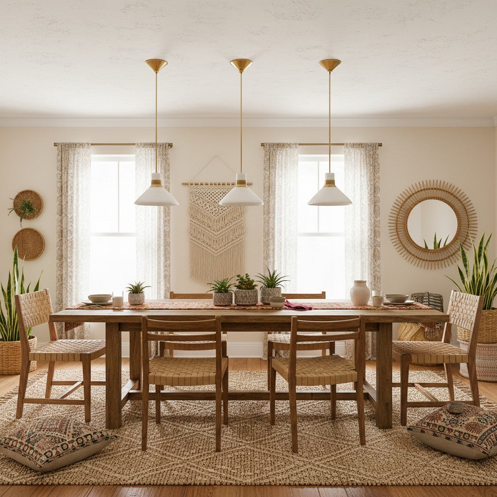Tallow Ivory Porcelain Pendant Light for Kitchen