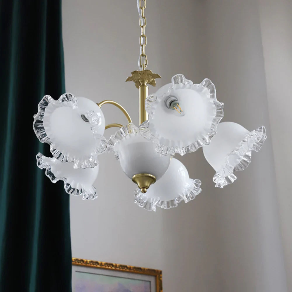 Arisha Retro LED /Glass Chandeliers Living Room/Bedroom - Letslighting