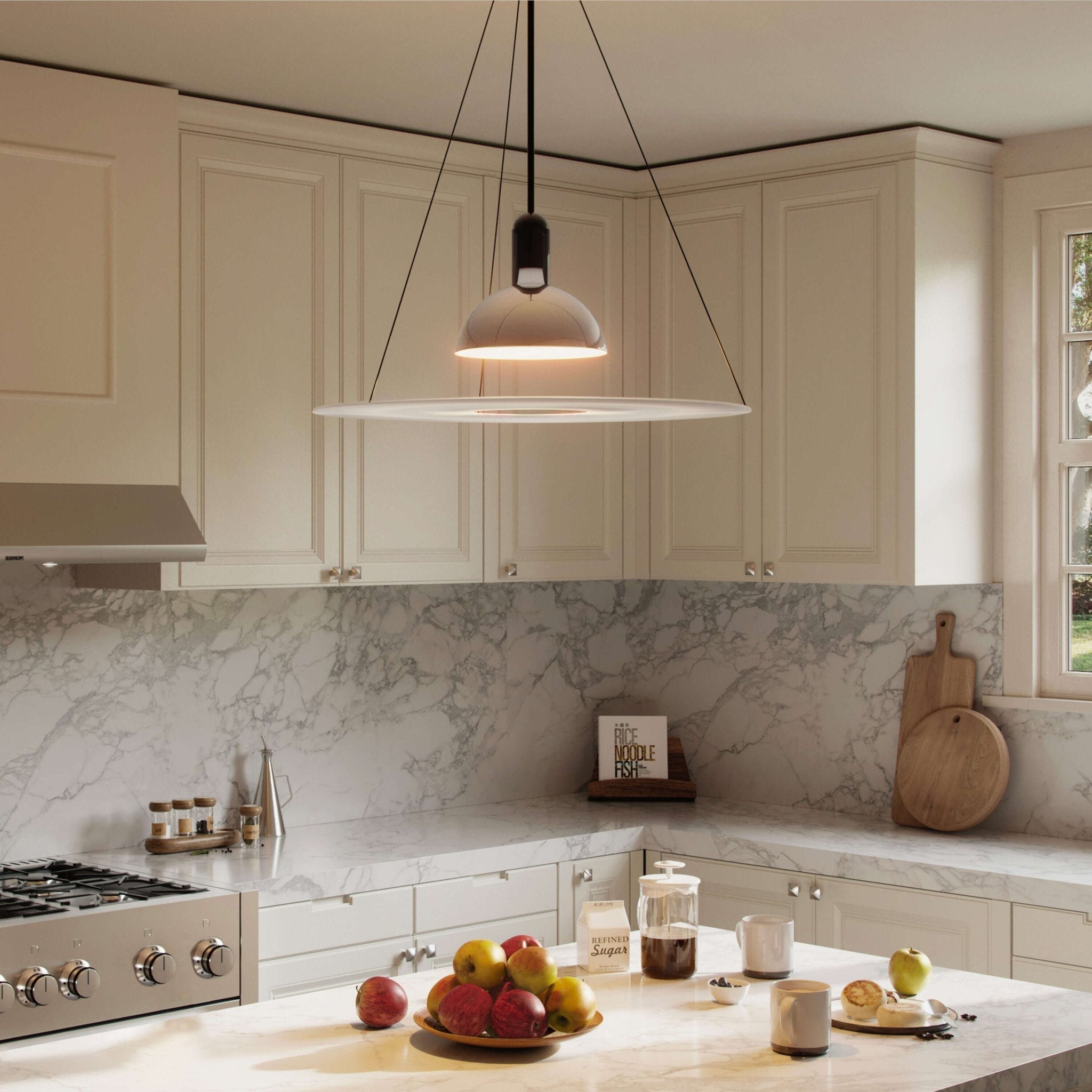 Vero Flying Saucer Pendant Light - Letslighting