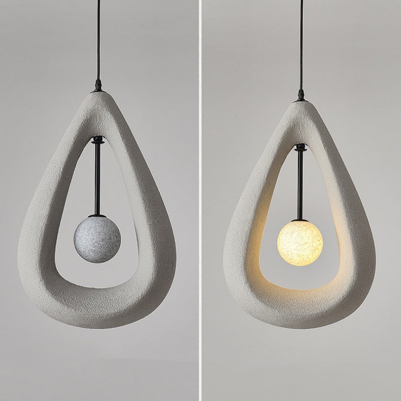 Avi Modern Hollow PVC Pendant Light Bedroom