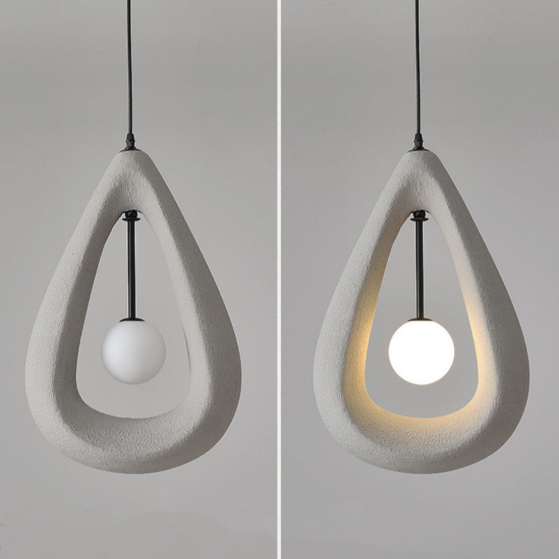 Avi Modern Hollow PVC Pendant Light Bedroom