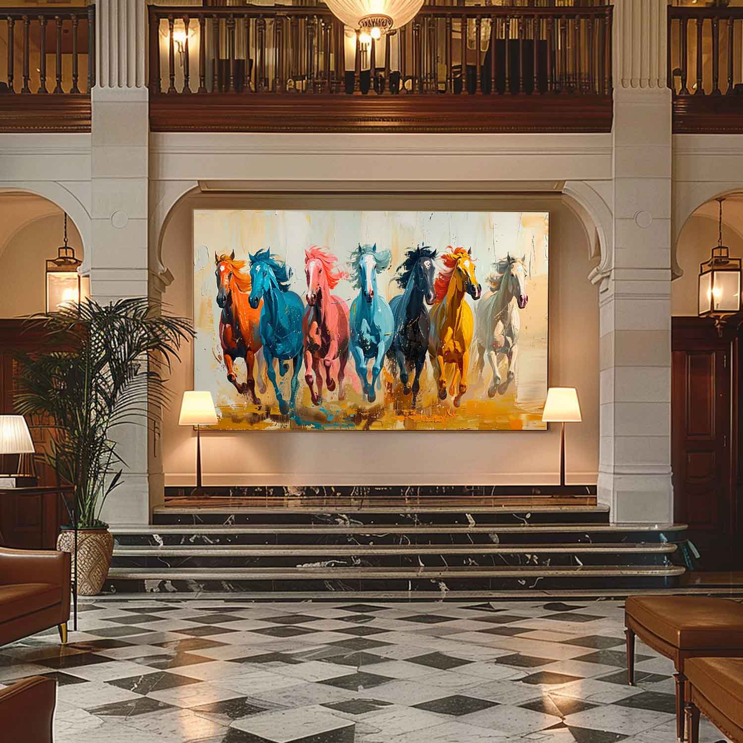 Contemporary Horse Art #HA007 - Letslighting