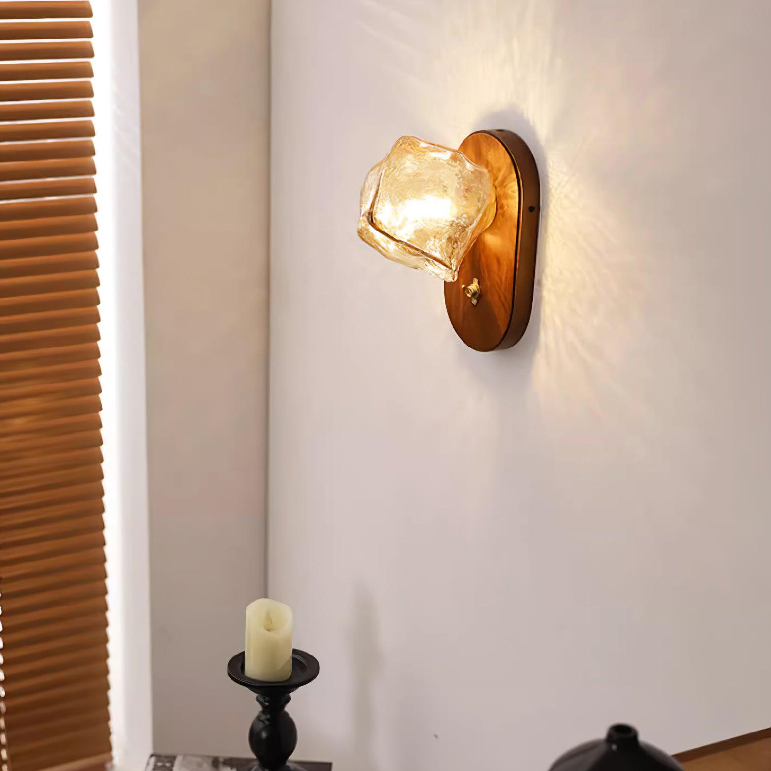 Ice Wall Lamp Cubes Faceted Cube - Letslighting