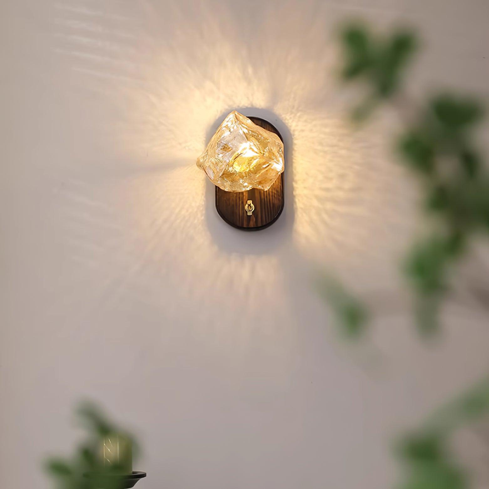 Ice Wall Lamp Cubes Faceted Cube - Letslighting