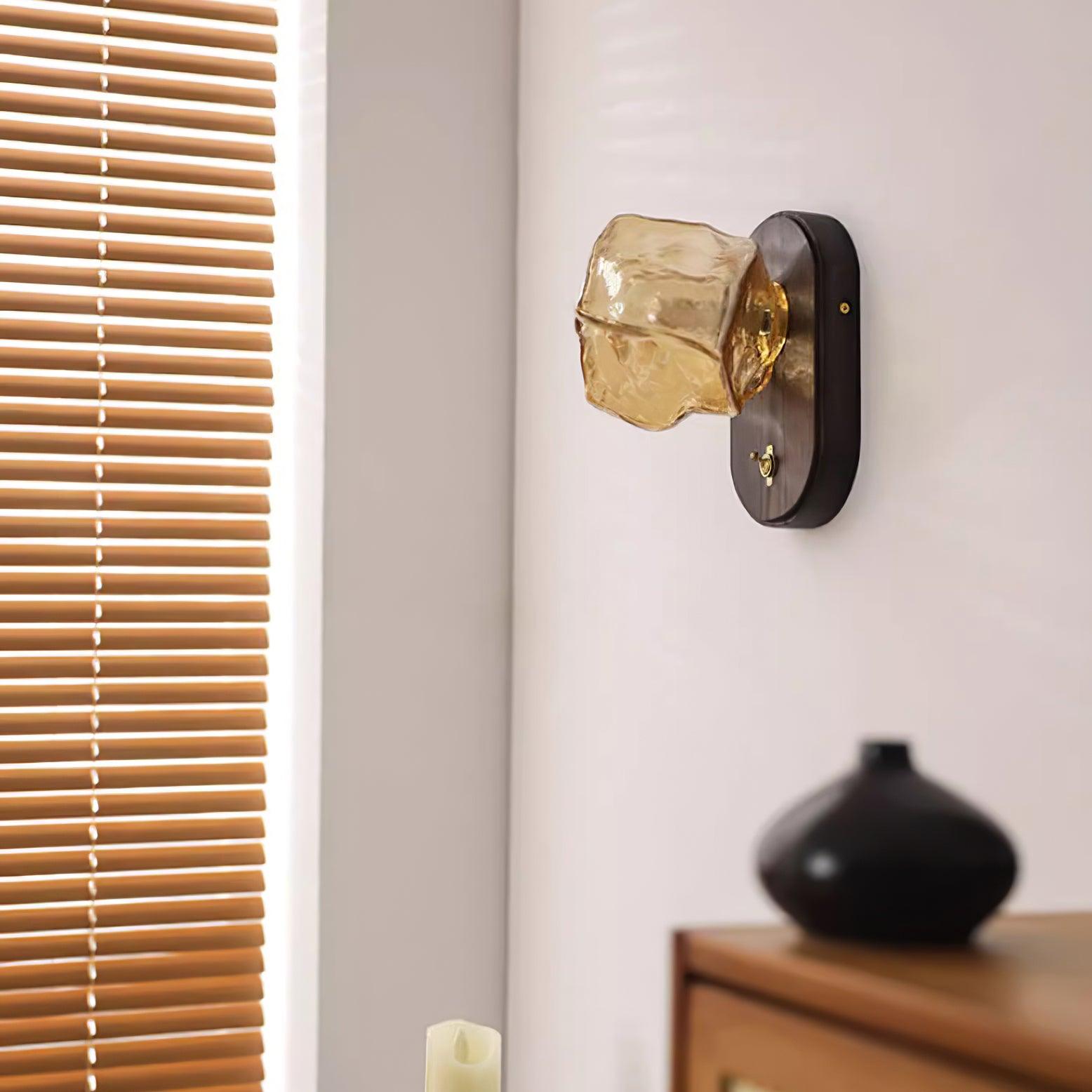Ice Wall Lamp Cubes Faceted Cube - Letslighting