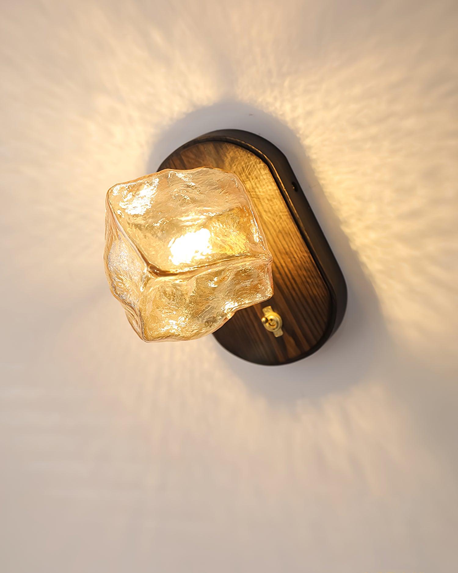 Ice Wall Lamp Cubes Faceted Cube - Letslighting