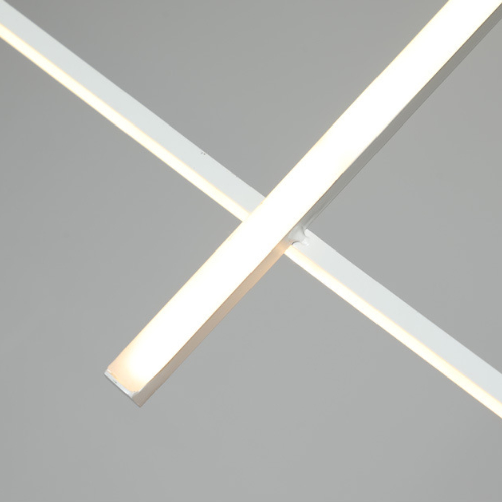 Arisha Modern Pendant Light /Acrylic Black/White Dining Room - Letslighting