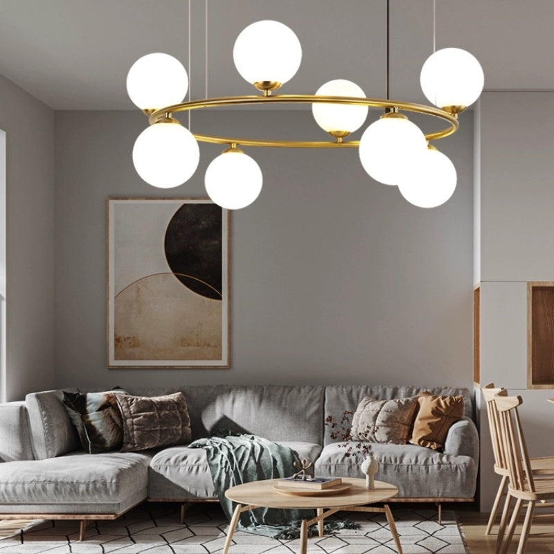 Valentina Nordic Ring Magic Bean Metal Pendant Light