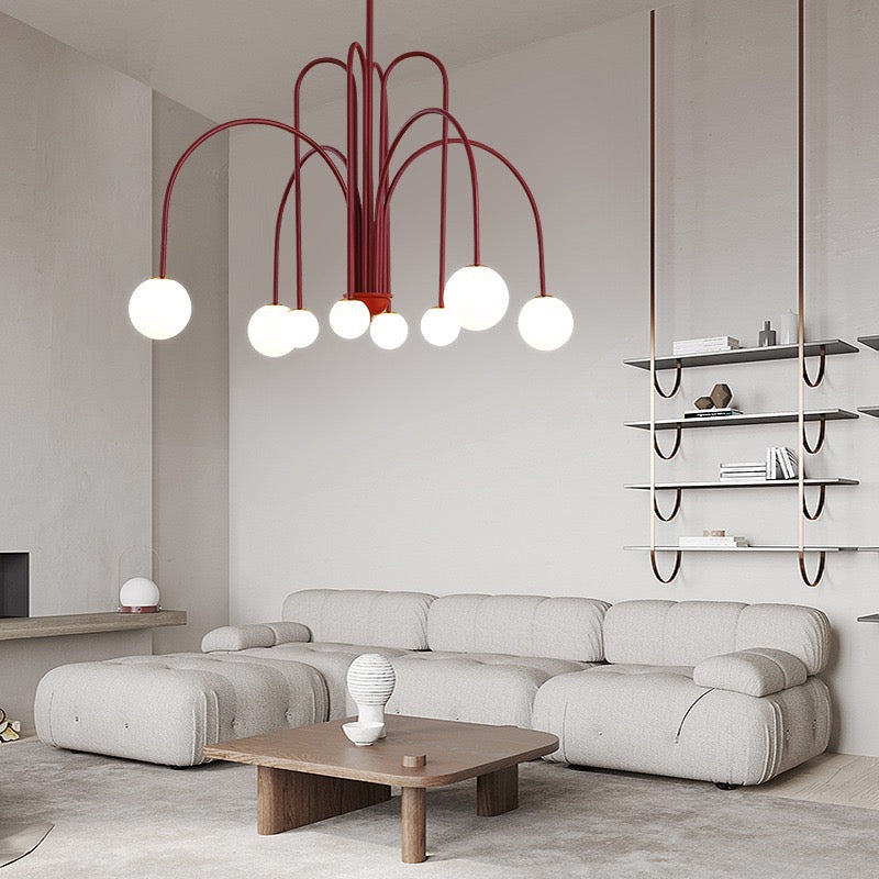 Avi Double Layer Glass Pendant Light