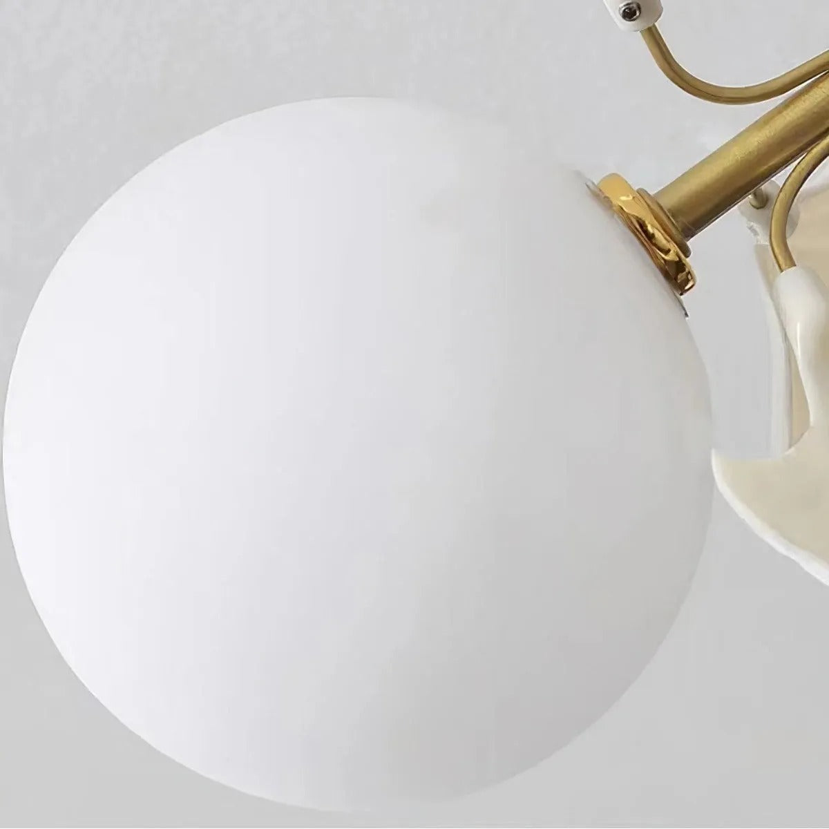 Olivia Nordic Multi Globe Ceramic Flush Mount Ceiling Light - Letslighting
