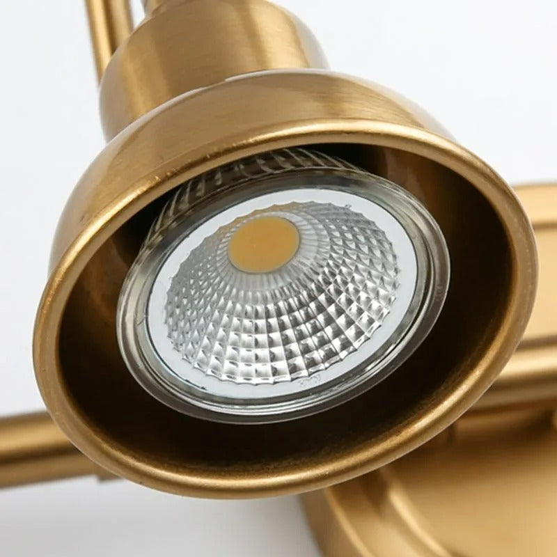 Kristy Vintage Round Arc Vanity Wall Lamp Bedroom
