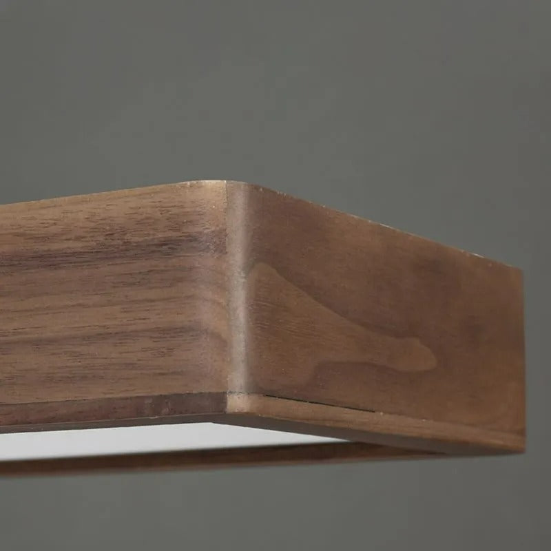 Muto Rectangular Designer Flush Mount Ceiling Light
