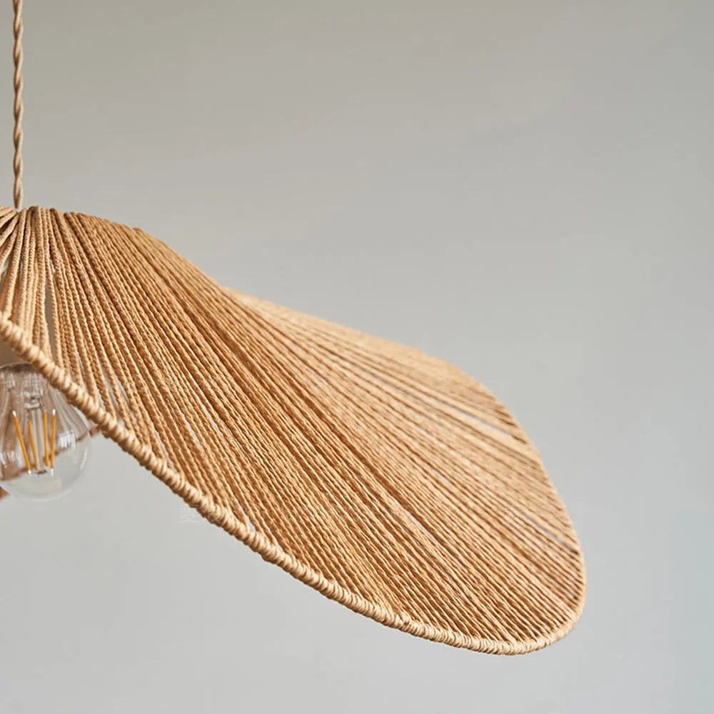 Ritta Rustic Twine Pendant Light - Letslighting