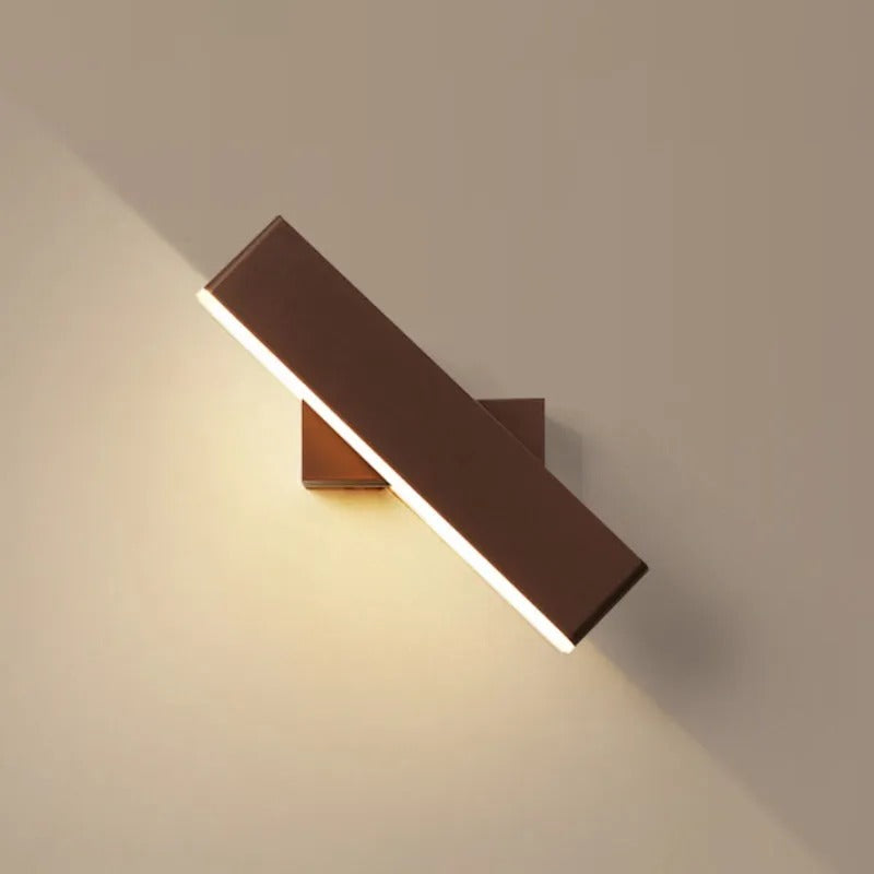 Arisha Modern Rectangular Rotatable Wall Lamp - Letslighting