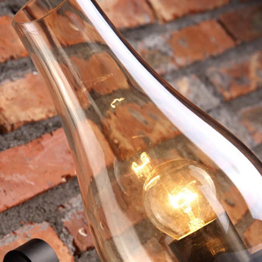 Epoch Vintage Candle Wood Wall Lamp - Letslighting