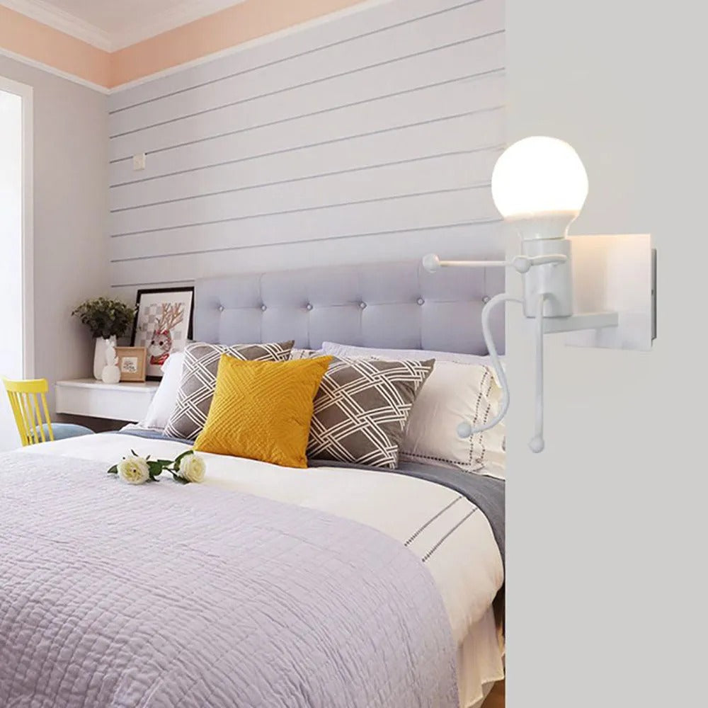 Arisha Modern Decorative Man Wall Lamp - Letslighting