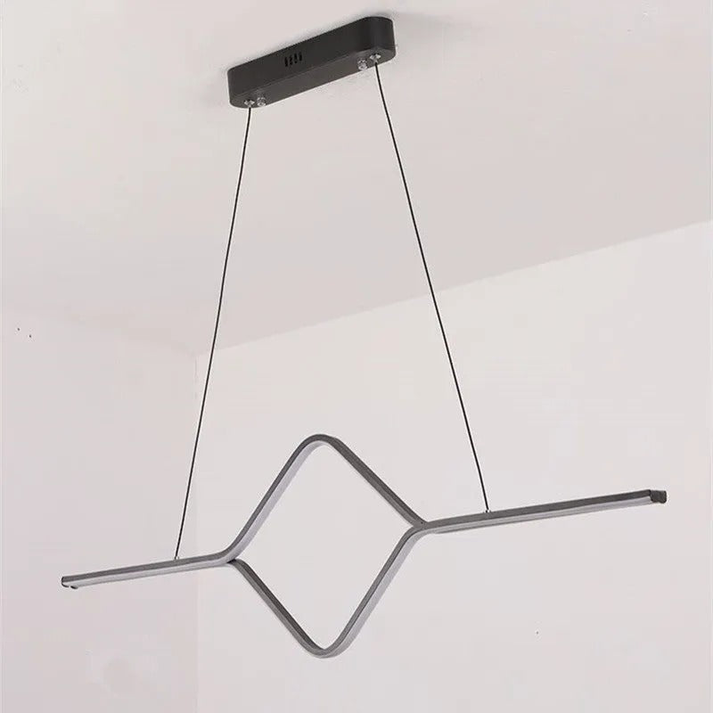 Arisha Modern Linear Square Pendant Light