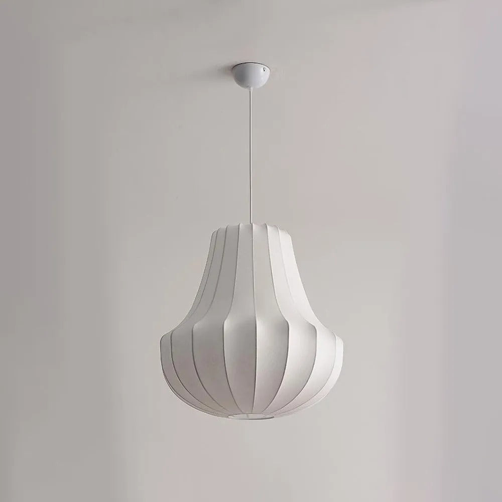 Ritta Artificial Fabric Art Deco Silk Pendant Light - Letslighting
