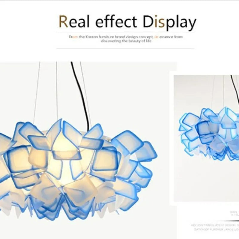 Arisha Modern Decorative Flower Acrylic Pendant Light - Letslighting
