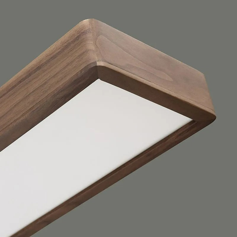 Muto Rectangular Designer Flush Mount Ceiling Light