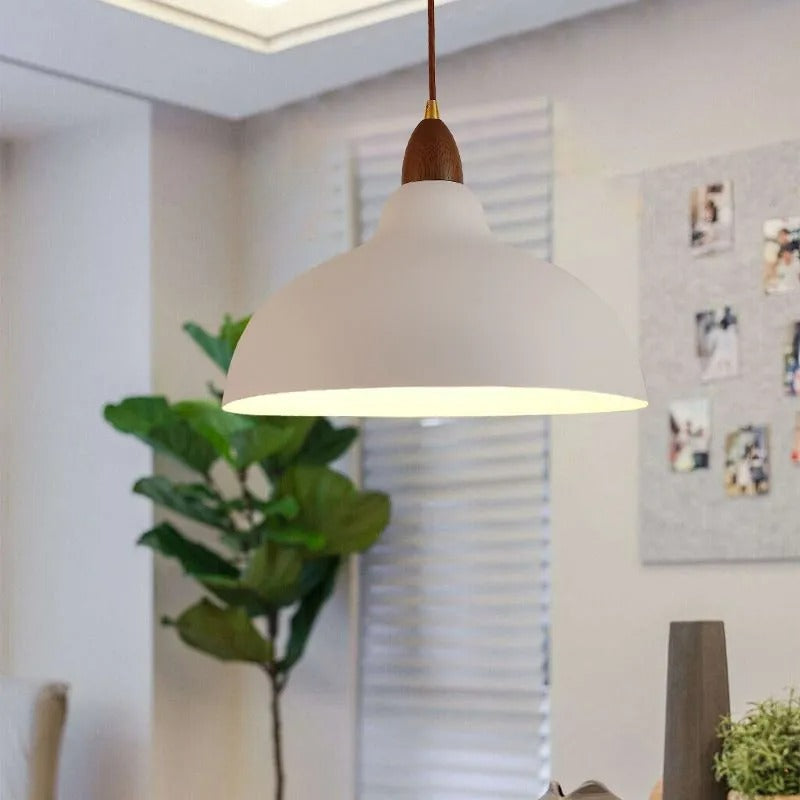 Valentina Modern Bowl-shaped Metal Pendant Light