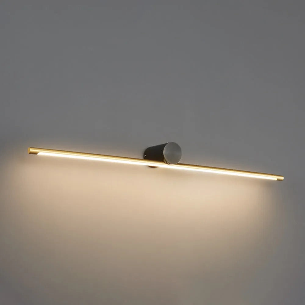 Arisha Minimalist Linear Acrylic Wall Lamp Mirror Front Vanity Light - Letslighting