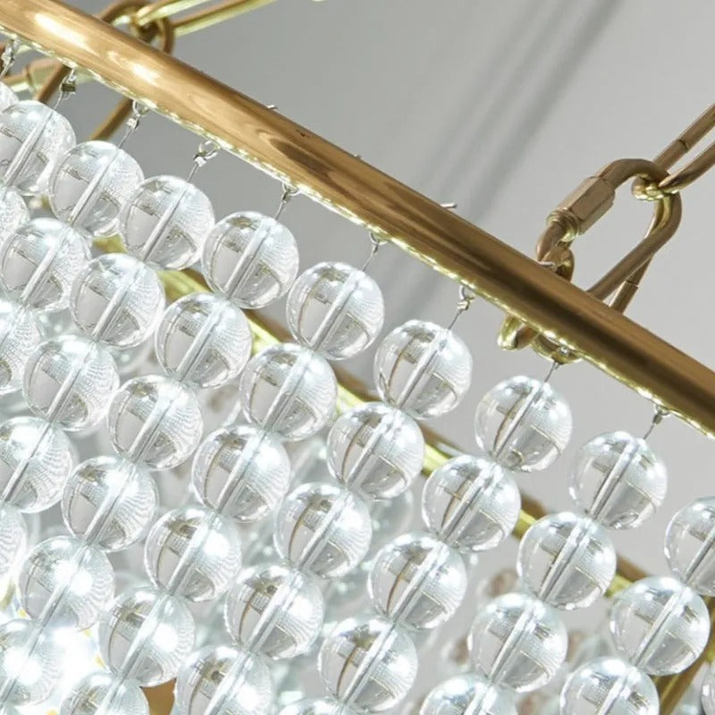 Silva Modern LED Chandelier Crystal Living Room Bedroom - Letslighting