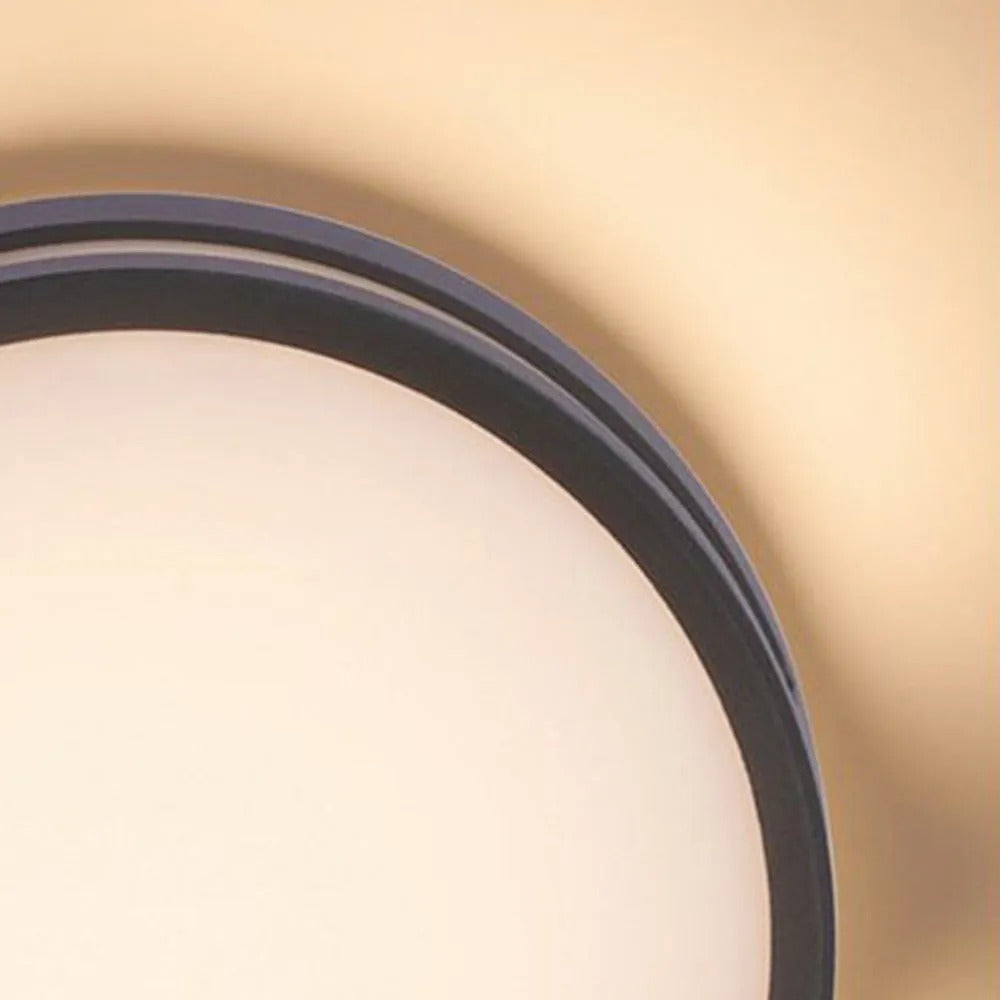 Ray Modern Round Metal Acrylic Outdoor Waterproof Wall Lamp