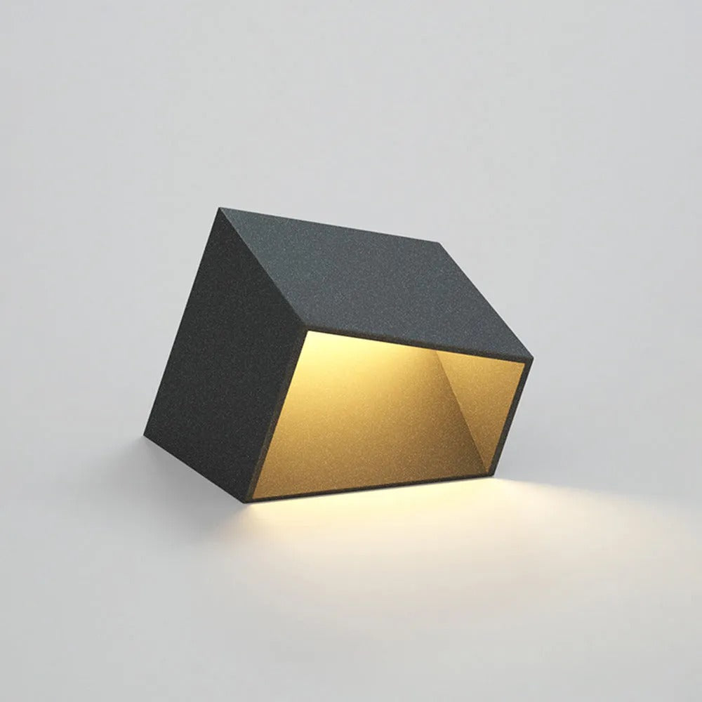 Ray Modern Irregular Metal Acrylic Solar Outdoor Ground Light