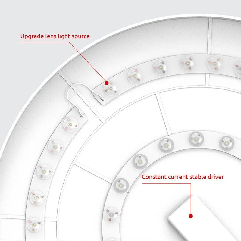 Arisha Round Bathroom Led Ceiling Light - Letslighting