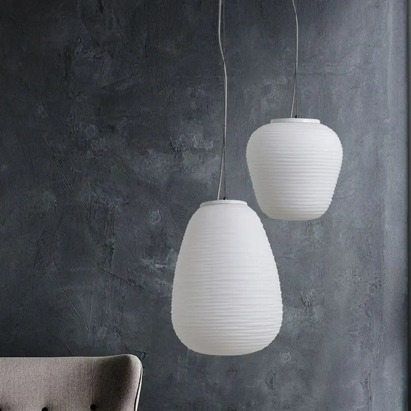 Ritta Designer Glass/Metal Simple Pendant Light