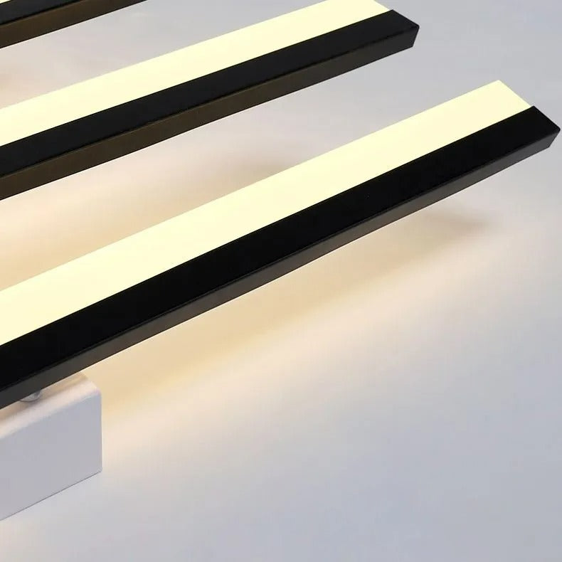 Arisha Flush Mount Ceiling Light Linear Modern Living Room - Letslighting