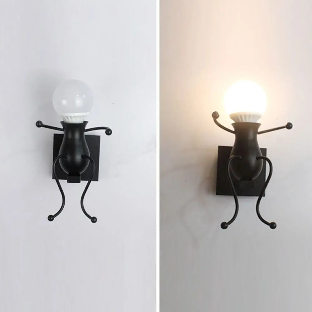 Arisha Modern Decorative Man Wall Lamp - Letslighting
