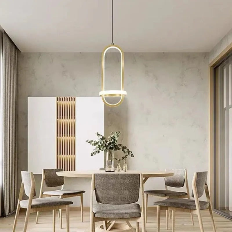 Arisha Modern Minimalist LED Ring Pendant Light