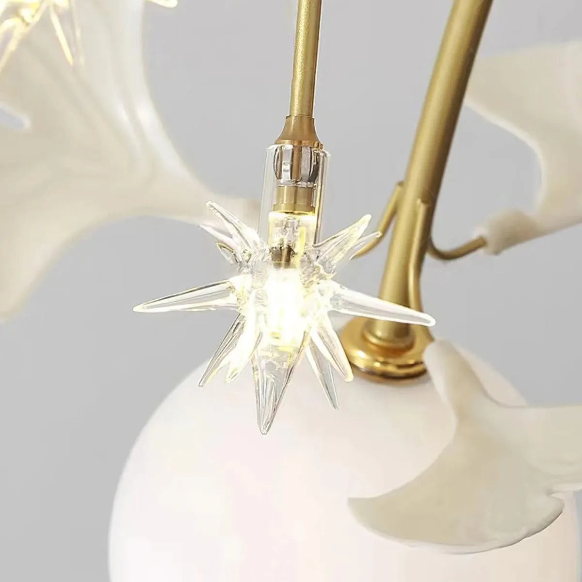 Olivia Nordic Multi Globe Ceramic Flush Mount Ceiling Light - Letslighting