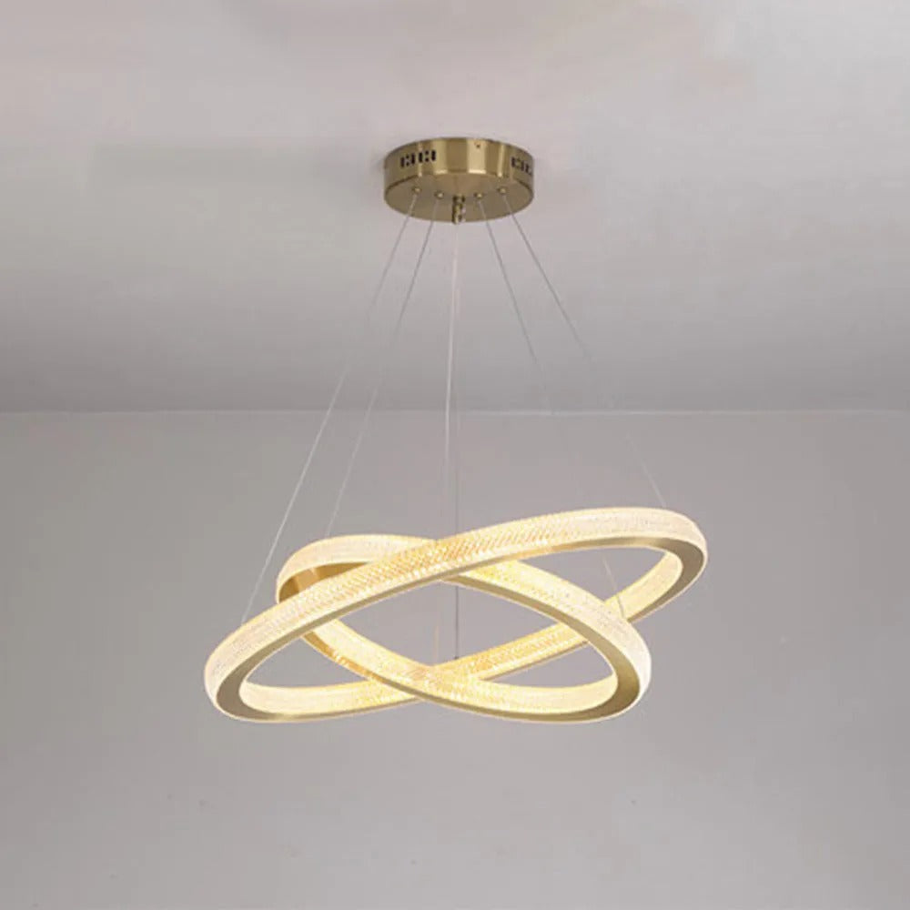 Kristy Contemporary Luxury Ring Pendant Light