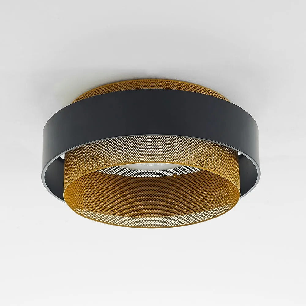 Arisha Modern Ring Metal Acrylic Flush Mount Ceiling Light